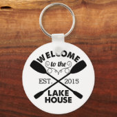 Welkom bij het Lake House Sleutelhanger (Voorkant)