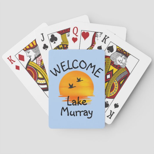 Welkom bij het meer pokerkaarten (Achterkant)