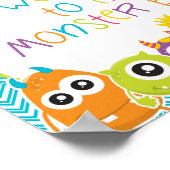 Welkom bij het Monster Bash Birthday Sign Poster (Hoek)