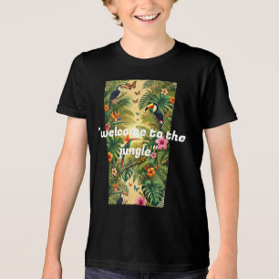 Welkom bij het Oerwoud T-shirt – Tropical Wild Adv