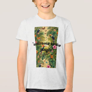 Welkom bij het Oerwoud T-shirt – Tropical Wild Adv