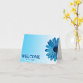 Welkom bij het team kaart (Gele Bloem)