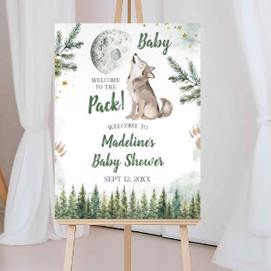 Welkom bij het welkomstbord van The Pack Forest Wo Poster