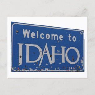 Welkom bij Idaho Post-it Notes Briefkaart