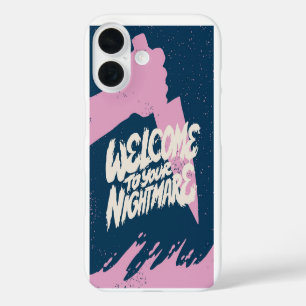 Welkom bij je nachtmerrie - Slasher Horror Knife iPhone 16 Hoesje