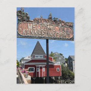 Welkom bij Kennebunkport Feestdagenkaart