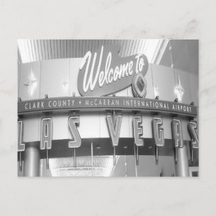 Welkom bij Las Vegas Briefkaart