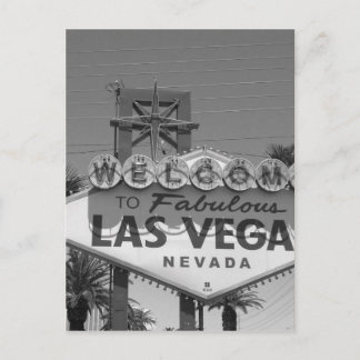Welkom bij Las Vegas Briefkaart