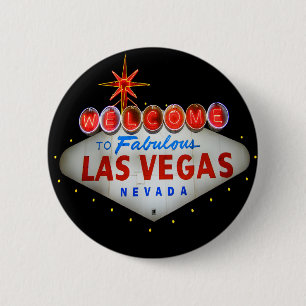 Welkom bij Las Vegas Button