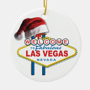 Welkom bij Las Vegas Keramisch Ornament