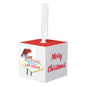 Welkom bij Las Vegas Kubus Ornament