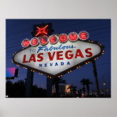 Welkom bij Las Vegas Nevada Poster Print (Voorkant)