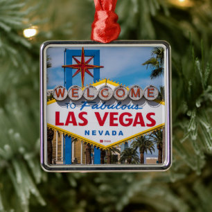 Welkom bij Las Vegas Sign Metalen Ornament