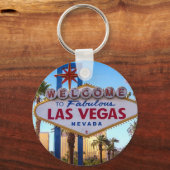 Welkom bij Las Vegas Sleutelhanger (Voorkant)