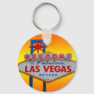 Welkom bij Las Vegas Sleutelhanger