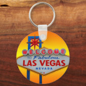 Welkom bij Las Vegas Sleutelhanger (Voorkant)