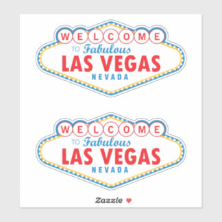 Welkom bij Las Vegas Sticker