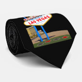 Welkom bij Las Vegas Stropdas (Opgerold)