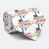 Welkom bij Las Vegas Stropdas (Opgerold)