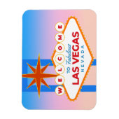 Welkom bij Las Vegas Sunset Magneet (Verticaal)