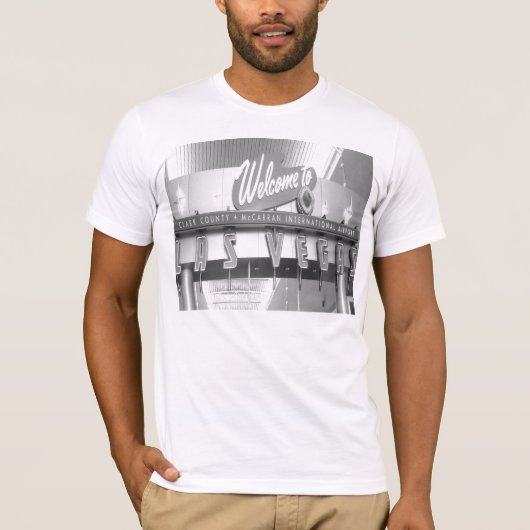 Welkom bij Las Vegas T-shirt (Voorkant)