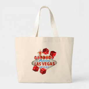Welkom bij Las Vegas Travel Bag Grote Tote Bag