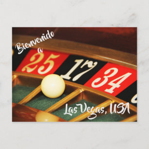 Welkom bij Las Vegas USA briefkaart
