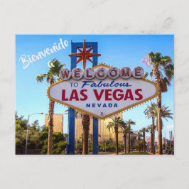 Welkom bij Las Vegas USA briefkaart