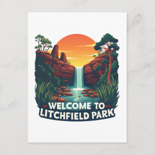 Welkom bij Litchfield National Australian Park Feestdagenkaart