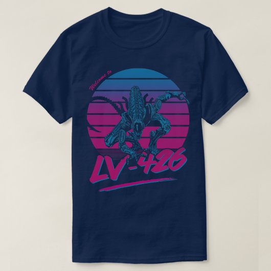 Welkom bij LV426 T-shirt (Design voorkant)