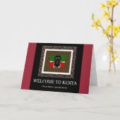 Welkom bij Magisch Kenia: Hakuna Matata Kaart (Gele Bloem)