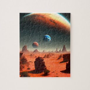 Welkom bij Mars, puzzel