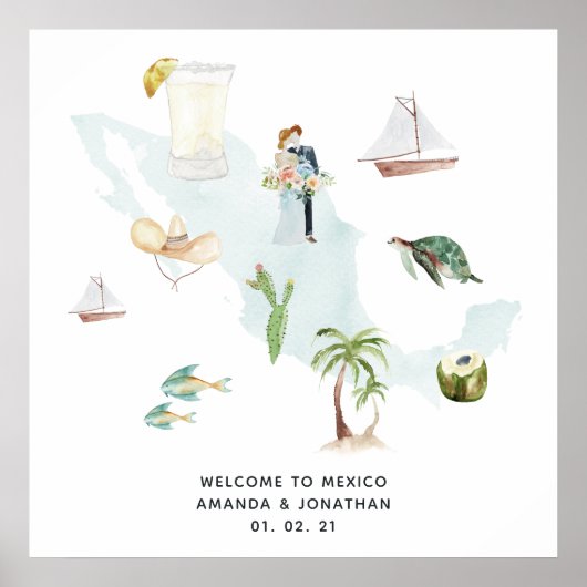 Welkom bij Mexicaans huwelijk Poster (Voorkant)