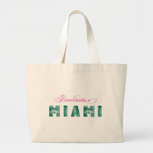 Welkom bij Miami/Bienvenidos a Miami - Canvas tas