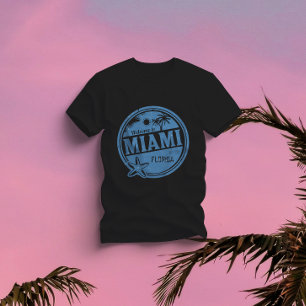 Welkom bij Miami - Retro Reizen T-shirt