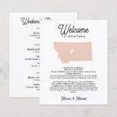 Welkom bij MONTANA Letter & Itinerary ELKE KLEUR (Voorkant / Achterkant)