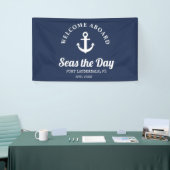 Welkom bij Nautical Boat Name Spandoek (Beurs)