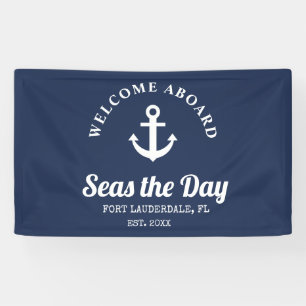 Welkom bij Nautical Boat Name   Spandoek
