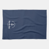 Welkom bij Nautical Boat Name Theedoek (Horizontaal)