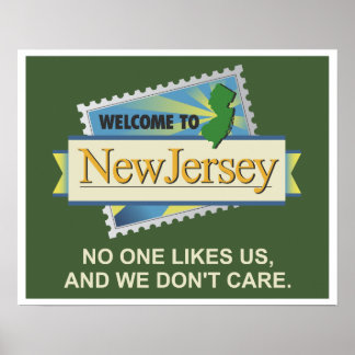 Welkom bij NJ - Niemand houdt van ons en het kan o Poster