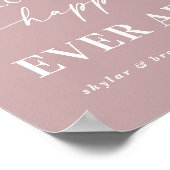 Welkom bij ons, altijd na het tekenen poster (Hoek)