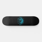 WELKOM BIJ ONS SPOOKHUIS Grappig Halloween Skateboard (Horizontaal)