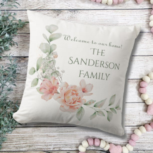 Welkom bij ons thuisfamilielid Summer Porch Decor Buitenkussen