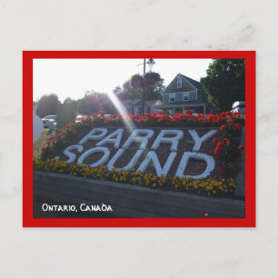 Welkom bij Ontario, Canada-Parry Sound Briefkaart