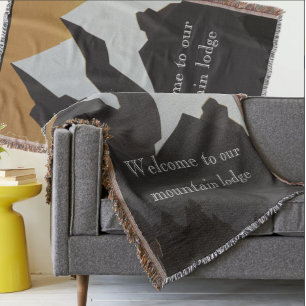 Welkom bij onze BergCottage Hunting Lodge Deken