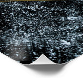 Welkom bij onze bruiloft perfect poster (Hoek)