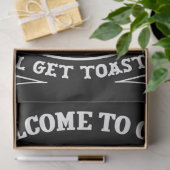 Welkom bij onze Campsite Tissuepapier (Geschenk)