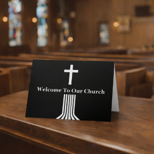 Welkom bij onze kerk Witte Kruis Connectiekaarten Kaart