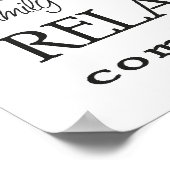 Welkom bij onze nest poster (Hoek)