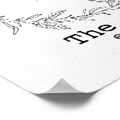  Welkom bij onze nestafdrukken Poster (Hoek)